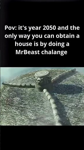 Mr. Beast challenges for a house