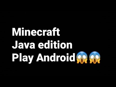 Minecraft Java edition play android