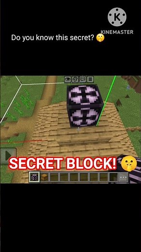 The Secret Cloning Block in Minecraft! 😱🔥 #MinecraftShorts