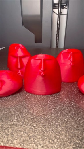 3D printing funny oh faces