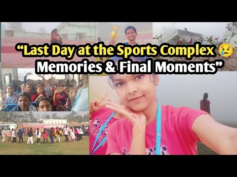Last day at sports complex ❤#unforgettable moments #trending