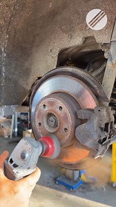 Watch This Rusty & Dirty Brake Rotor Get Cleaned Fast! #workshop | Topspeedgermany