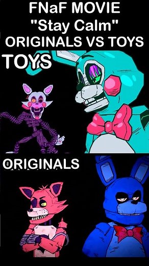 FNAF 2 Movie Song ANIMATED - Originals VS Toys