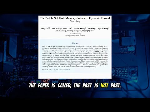 The Past Is Not Past: Memory-Enhanced Dynamic Reward Shaping (Apr 2026)