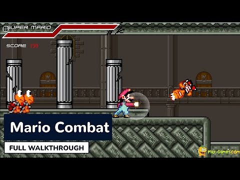 Mario Combat - Full Gameplay Walkthrough