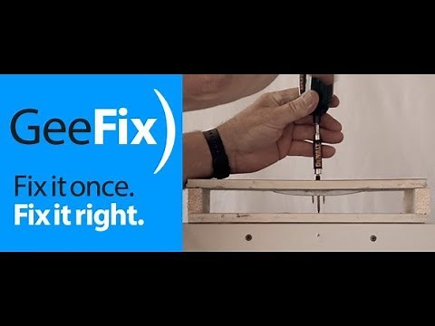 GeeFix - The strongest plasterboard fixing - A closer look