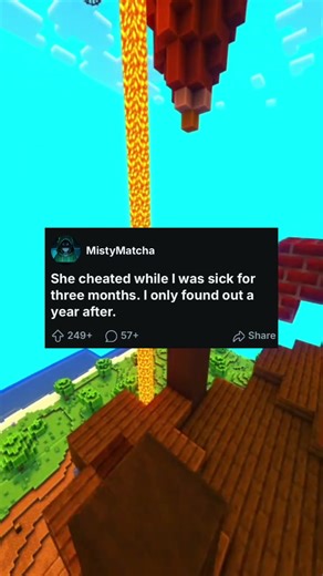 She cheated while I was sick for three months. I only found out a year after. #redditstories #reddit #confessions #cheatingstory #fyp
