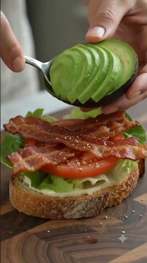 How to Make the Ultimate BLT Sandwich with Avocado | Crispy Bacon Recipe