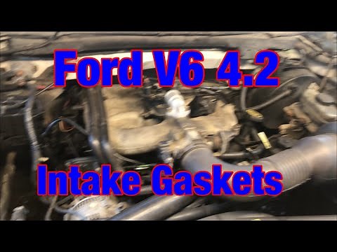 Ford 4.2 V6 intake gasket replacement