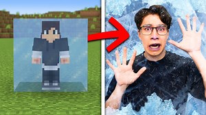 Anything My Friend Does in Minecraft, Happens in REAL LIFE | Eystreem