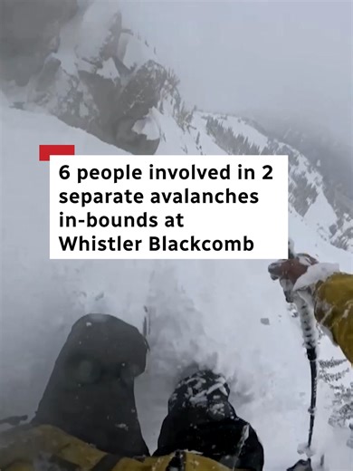 One person had to be rescued from a B.C. ski resort after an in-bounds avalanche. As CBC’s Alanna Kelly reports, there’s a high avalanche danger in the Sea-to-Sky backcountry and a rainfall warning. #avalanche #whistlerblackcomb #seatosky #rainfallwarning #skiing #whistler #cbcnews