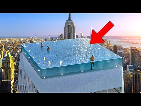 The INSANE Swimming Pool on Top Of a SKYSCRAPER!