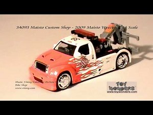 34093-2009-Maisto-Wrecker-124-Diecast-Wholesale.mpg