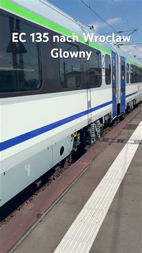 Trainspotting in Leipzig Hbf, EC 135 nach Wroclaw Glowny