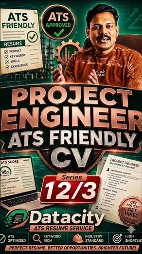 Project Engineer Resume | ATS Friendly Resume Format | Project Engineer CV for Job