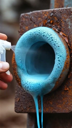 Rusted Steel Eye Bolt Restoration | Satisfying Rust Removal Macro