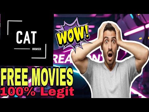 WATCH FREE MOVIES IN CAT BROWSER || TUTORIAL