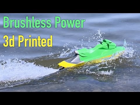 3D Printed RC JetSki - Version 1