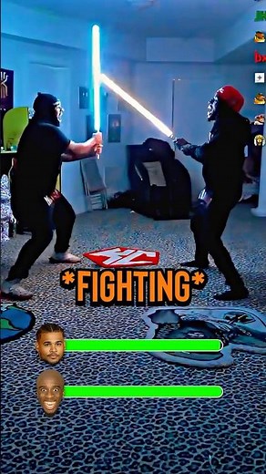 Kai Cenat & Fanum Got Into a Star Wars Battle 😂