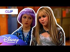 Lilly and Miley TRY to Make Plans! 😆🌪️ | Hannah Montana | @disneychannel
