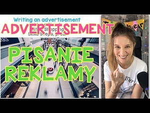 REKLAMA PO ANGIELSKU - PISANIE | Klasa VI | Lekcje angielskiego dla dzieci i młodzieży