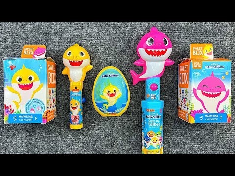 my favorite ASMR Candy🩷💙Egg Surprise Lollipop Chocolates & Toys Unpacking | Paw Patrol | Baby Shark