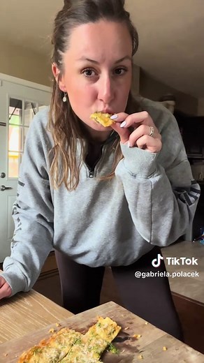 2-Ingredient Crispy Cheese & Pickle Snack