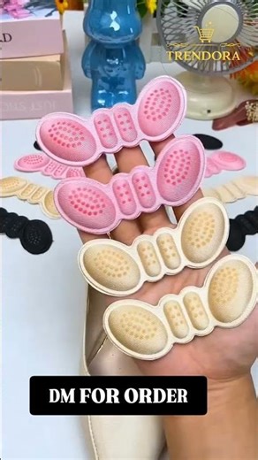 Are your shoes loose from the back?Try these heel cushion pads 👣 #youtubeshorts #shorts