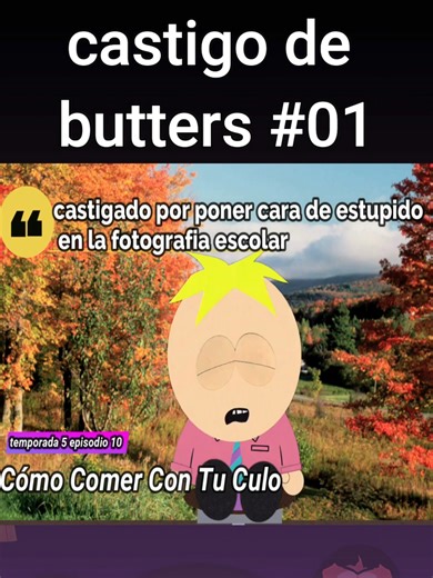 butters stotch es castigado