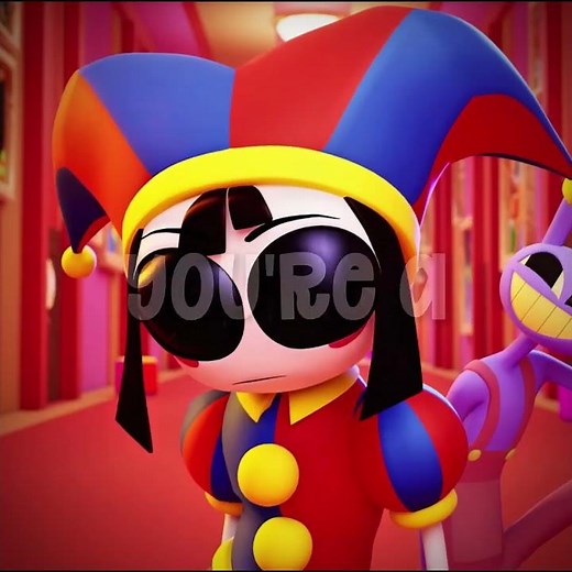 Jax x Pomni "A little bit Bad" (Remake) #tadc #theamazingdigitalcircus #short #trendingnow #jax