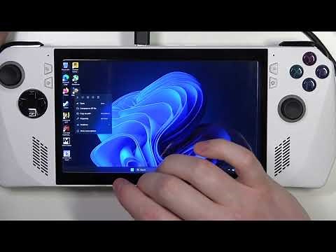 How To Right Click With Touch Screen On Asus ROG Ally