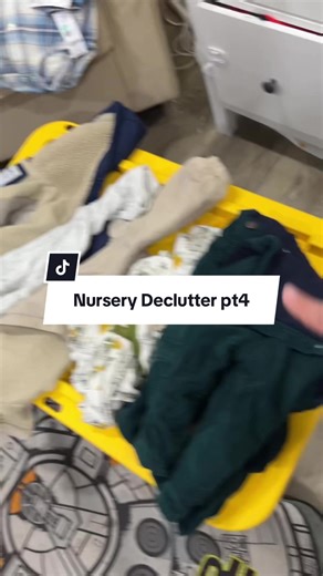 This nursery is taking me so long to organize but small progress is still progress and today I really felt like I made a huge dent with this project! I loved the organizer I used in the video so I linked it for you! #declutter #decluttering #cleantok #fyp #tiktokshopholidayhaul