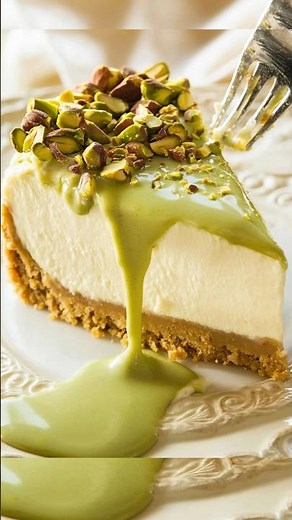 La Tarta de Queso de Pistacho Más Cremosa del Mundo | Cheesecake Fácil