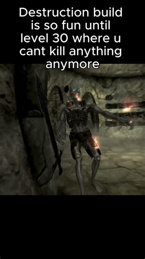 Destruction build problems #skyrim
