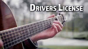 Olivia Rodrigo - Drivers License fingerstyle tabs gp5, PDF
