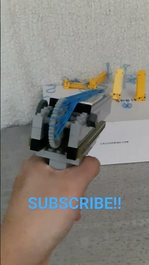 Lego Simple Full-Auto Rubber Band Gun V2