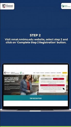 NMIMS MBA 2026: Step-by-Step NMAT Registration Guide