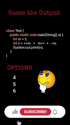 variable in java | guess the output #crashcourse #coding #springproject #javacoding #javalanguage