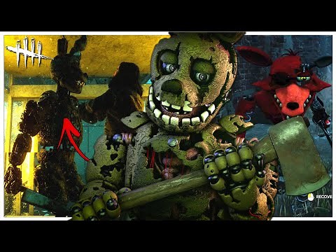 SPRINGTRAP IS FINALLY HERE | Dead By Daylight (FNAF MOD)