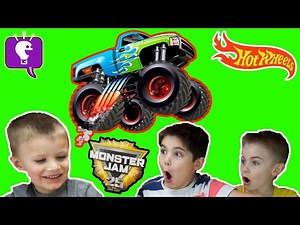 Monster Jam and Hot Wheels by HobbyKidsTV - Videos For Kids