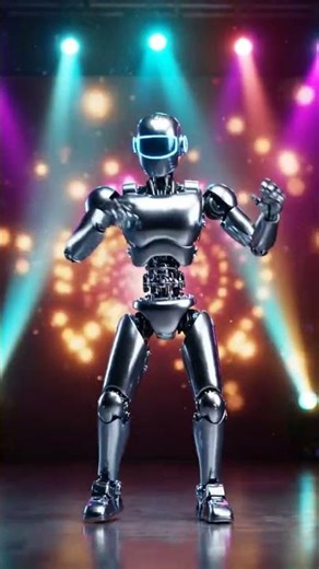 Epic Robot Dance 🤖🔥AI Futuristic Dance Moves | Viral Shorts #shortsfeed #funny #viral #robotdance