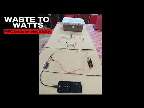 A Simple way to create electricity from food waste - Our Mud MicroBial Fuel cells innovation!