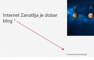 Kako ubaciti fusnotu u PowerPoint prezentaciju?