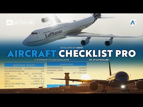 SoFly - Aircraft Checklist Pro | Microsoft Flight Simulator [Official Trailer]