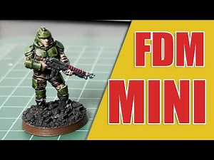 Can We Print Decent FDM Miniatures?
