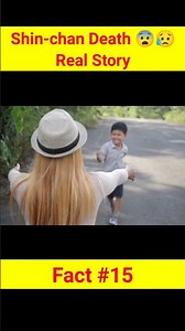 Shin-chan death 😥😨 Real Story #shinchan