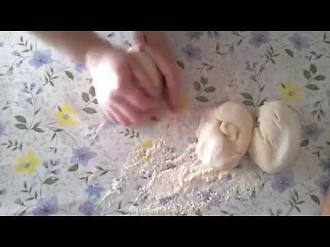 Puff pastry for Burek: Refine dough so that it is transparent and thinner than paper