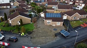 Giant Wales sinkhole repaired 'in time for families to return home for Christmas'
