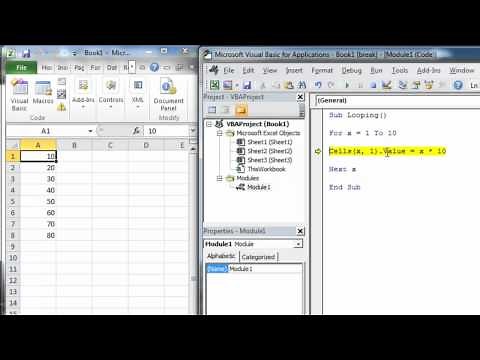 Excel VBA Intermediate Tutorial - Introduction to Loops