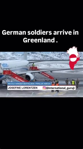 International_Guruji🌍 on Instagram: "🌍 What’s Happening: German Soldiers in Greenland 🇩🇪 Germany Sends Troops to Greenland Germany has deployed about a dozen soldiers — roughly 13 personnel — to Greenland as part of a short, symbolic reconnaissance mission at Denmark’s invitation. 🧭 Why This Mission Matters The deployment isn’t a combat operation — it’s a military reconnaissance and assessment team meant to: Explore how Germany and other allies can support Denmark’s Arctic security efforts